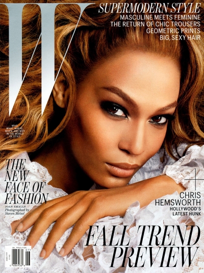 Joan Smalls W Magazine Fashion Model