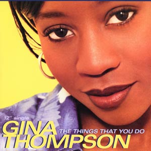 Gina Thompson The Things You Do Gina Thompson The Things You Do Album Cover Music R&B divas