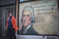Matters of Style: Jefferson Quotes Styled in Orange and Blue