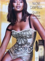 Naomi Campbell Queen of Gold Fragrance Launch